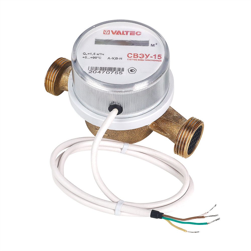 Водосчетчик электронный универсальный VLF-U-15-3.110