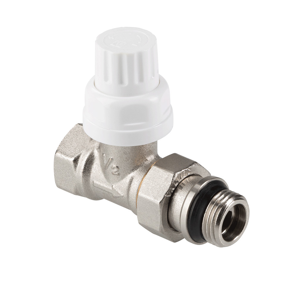 Клапан радиаторный прямой с дополнительным уплотнением VT.032.NR