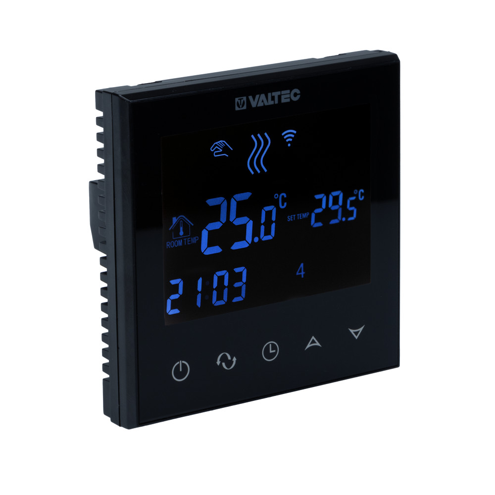 Комнатный WIFI-хронотермостат (черный) VT.AC712.B