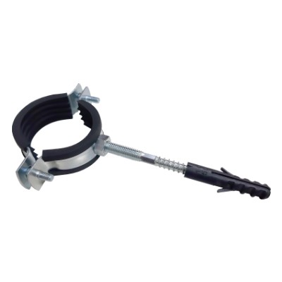 Хомут с резиновым уплотнением в комплекте со шпилькой RH