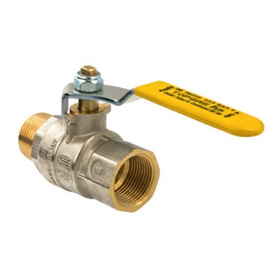 Кран шаровой ENOLGAS TOP-GAS c флажковой рукояткой и внутренней/наружной резьбо S.272