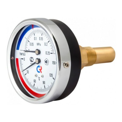 Термоманометр ТМТБ-31T с задним подключением  TMTБ-31T