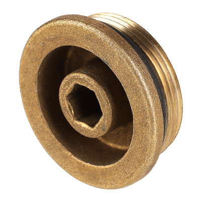 Заглушка корпуса автоматического клапана латунная VT.145.G