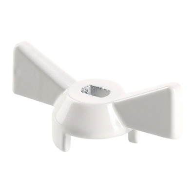 Ручка-бабочка для крана белая VT.220.W