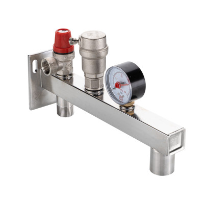 Группа безопасности из нержавеющей стали консольная VT.495.SS