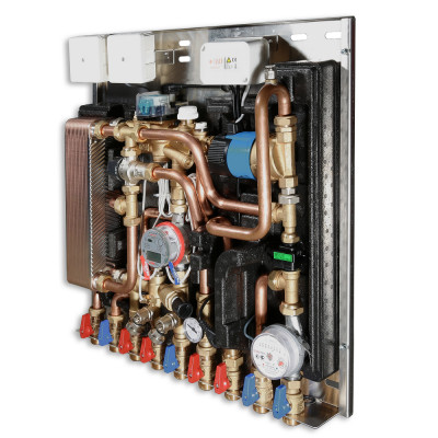 Квартирная станция с функцией приготовления горячей воды (с рециркуляцией) VT.CSATR