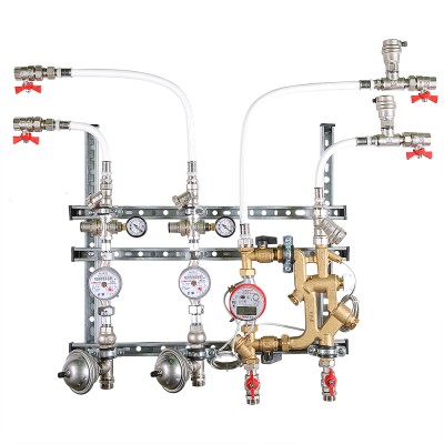 Квартирная станция для систем отопления и водоснабжения  VT.NM.F