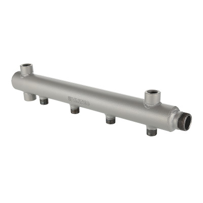 Коллектор из стали с межосевым расстоянием выходов 100 мм VTc.510.BS